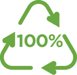 100 % återvinningsbar